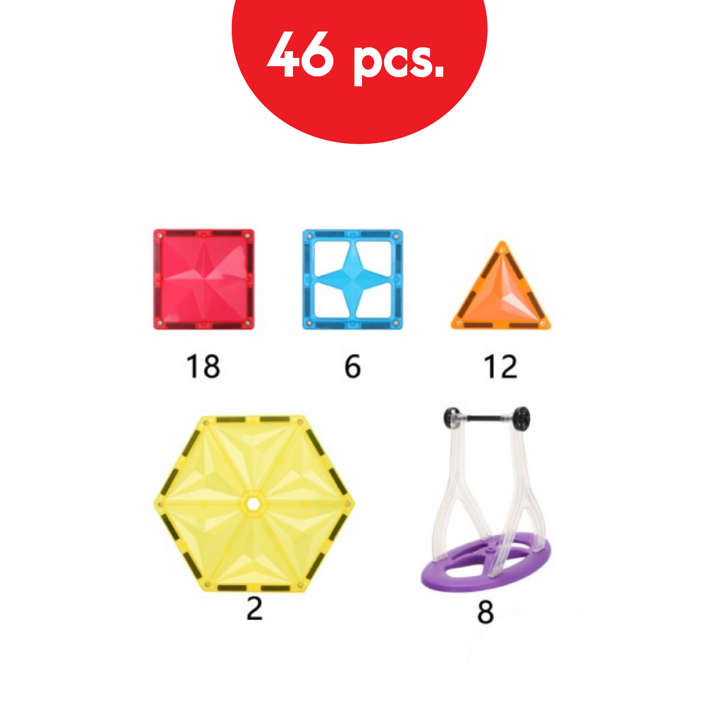 SPiN iT Rainbow Set | PiKU MAGNETiX