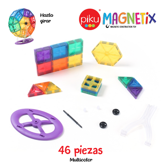 SPiN iT Rainbow Set | PiKU MAGNETiX
