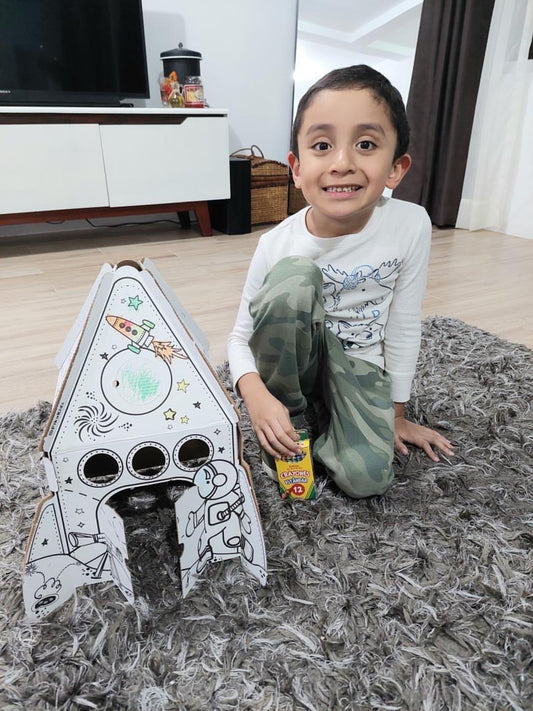 MiNi COHETE DE CARTÓN