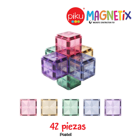 Cupcake Square Set | PiKU MAGNETiX